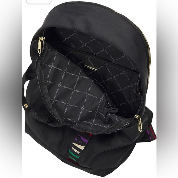 Steve Madden BTristian Backpack (Black); 12" x Height 17" x Depth 6" ; Full size - Picture 2 of 9